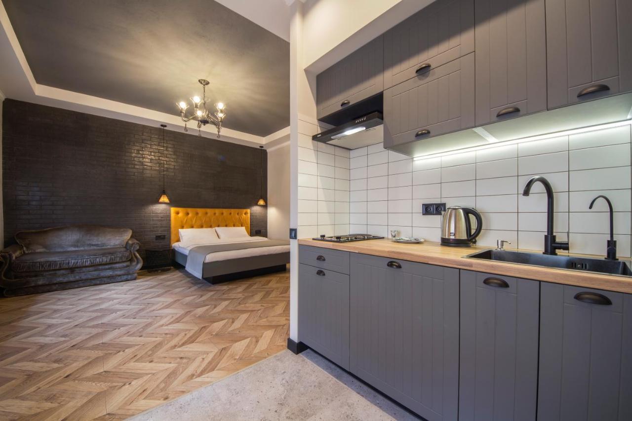 Idea Design Apart-Hotel Prorizna Kyjev Exteriér fotografie