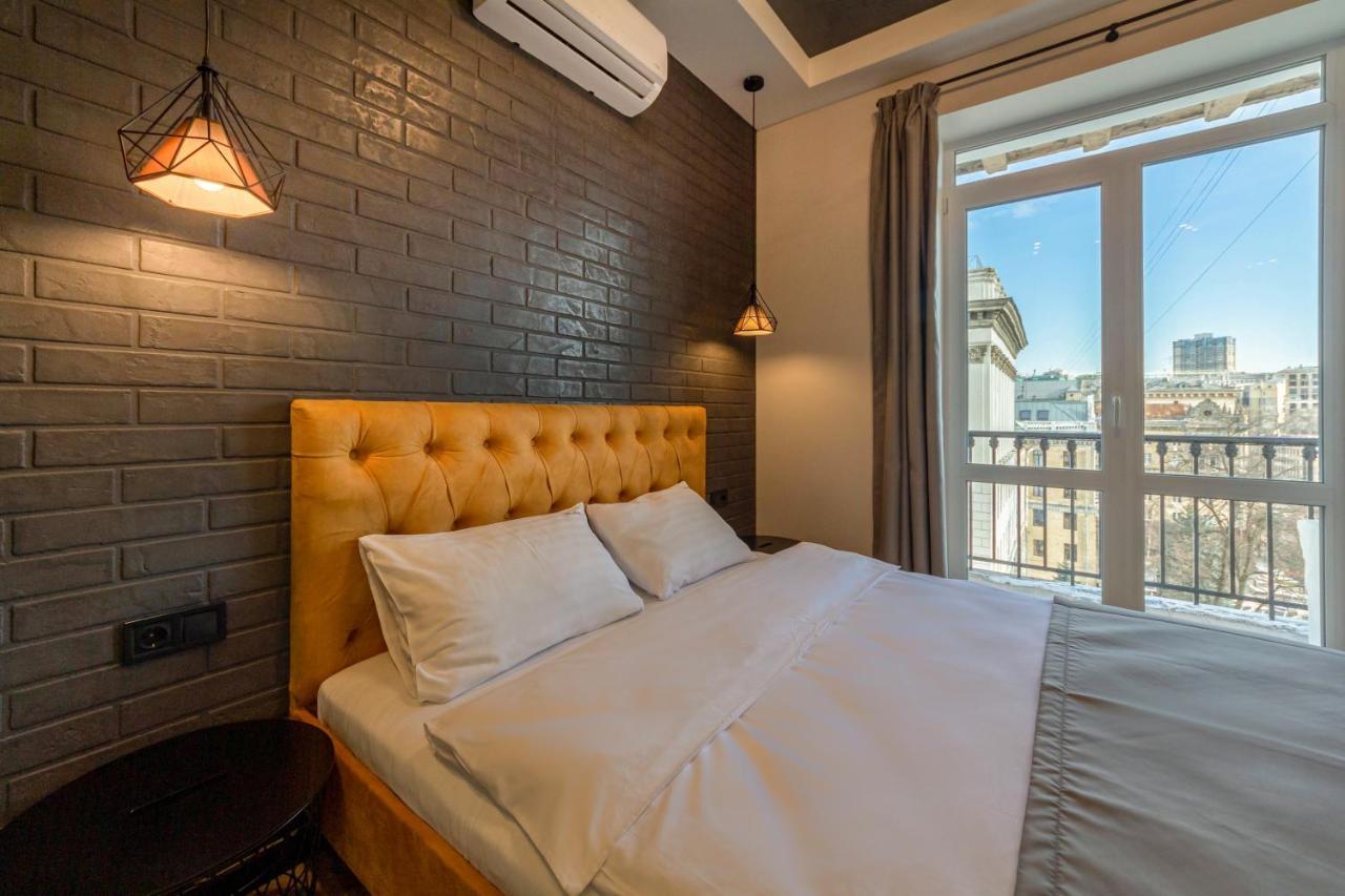 Idea Design Apart-Hotel Prorizna Kyjev Exteriér fotografie