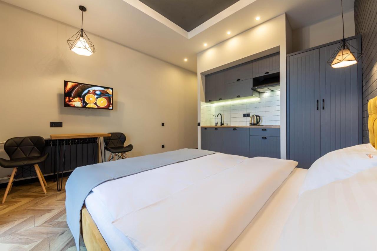 Idea Design Apart-Hotel Prorizna Kyjev Exteriér fotografie