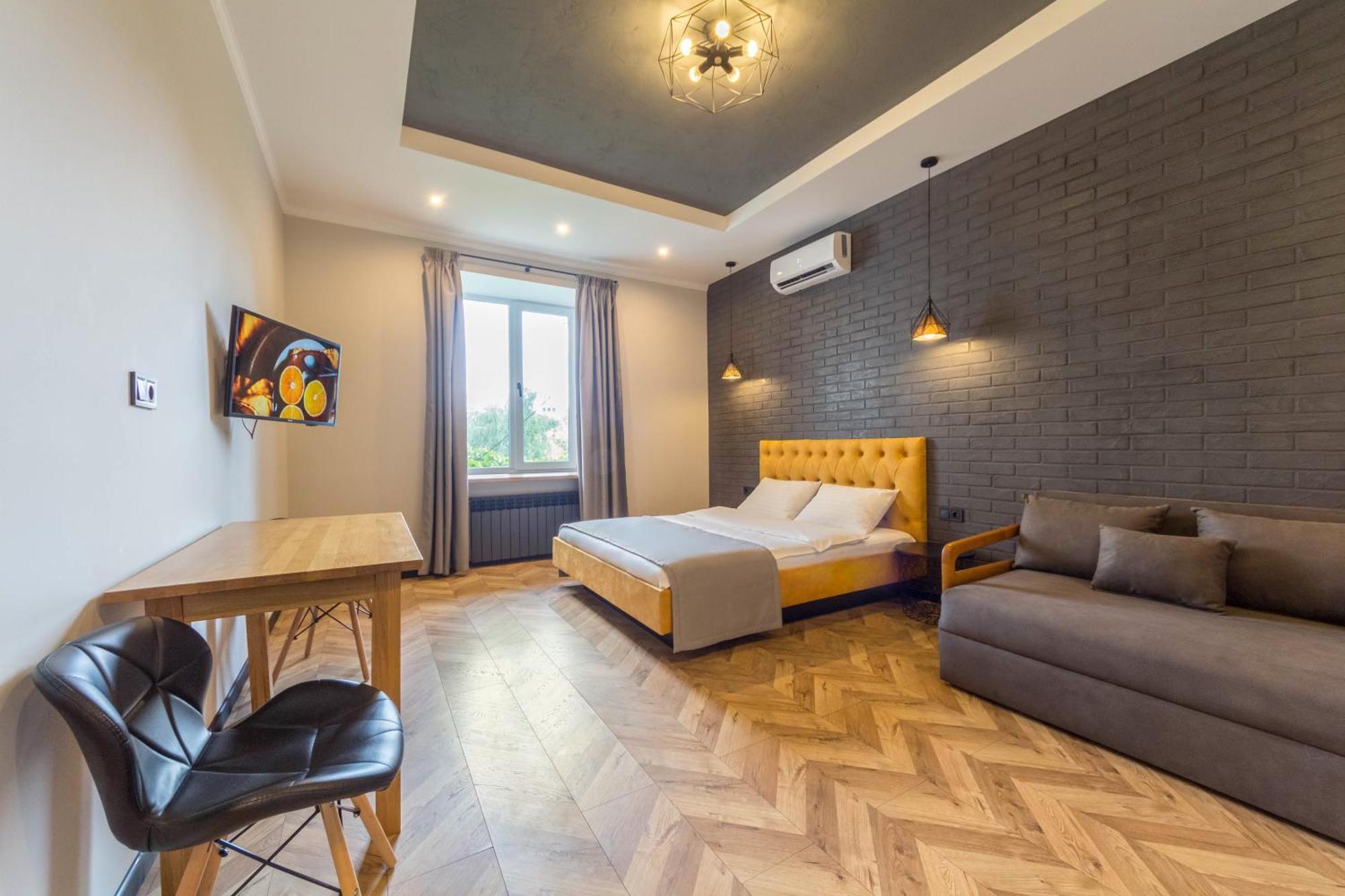 Idea Design Apart-Hotel Prorizna Kyjev Exteriér fotografie