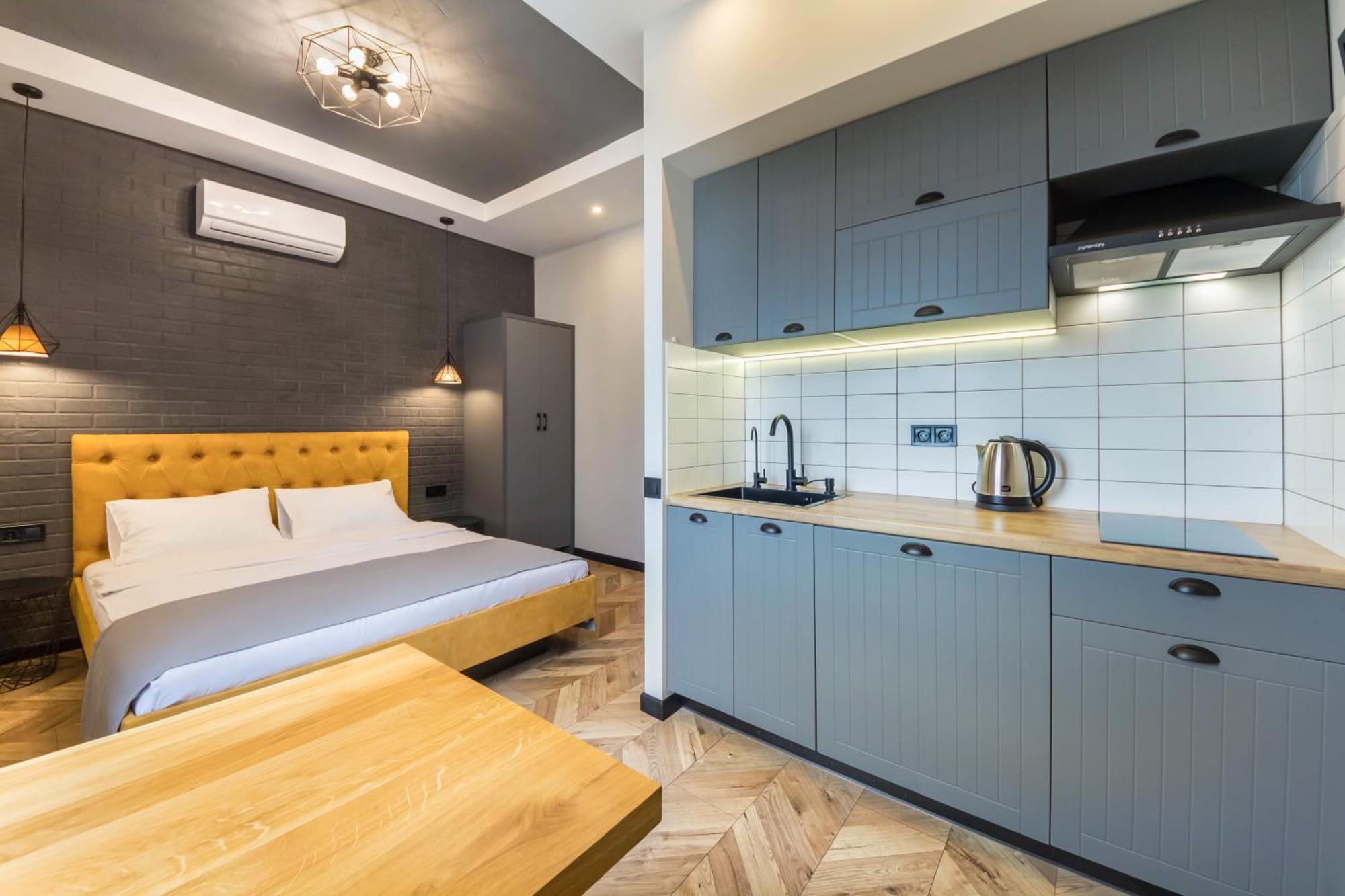 Idea Design Apart-Hotel Prorizna Kyjev Exteriér fotografie