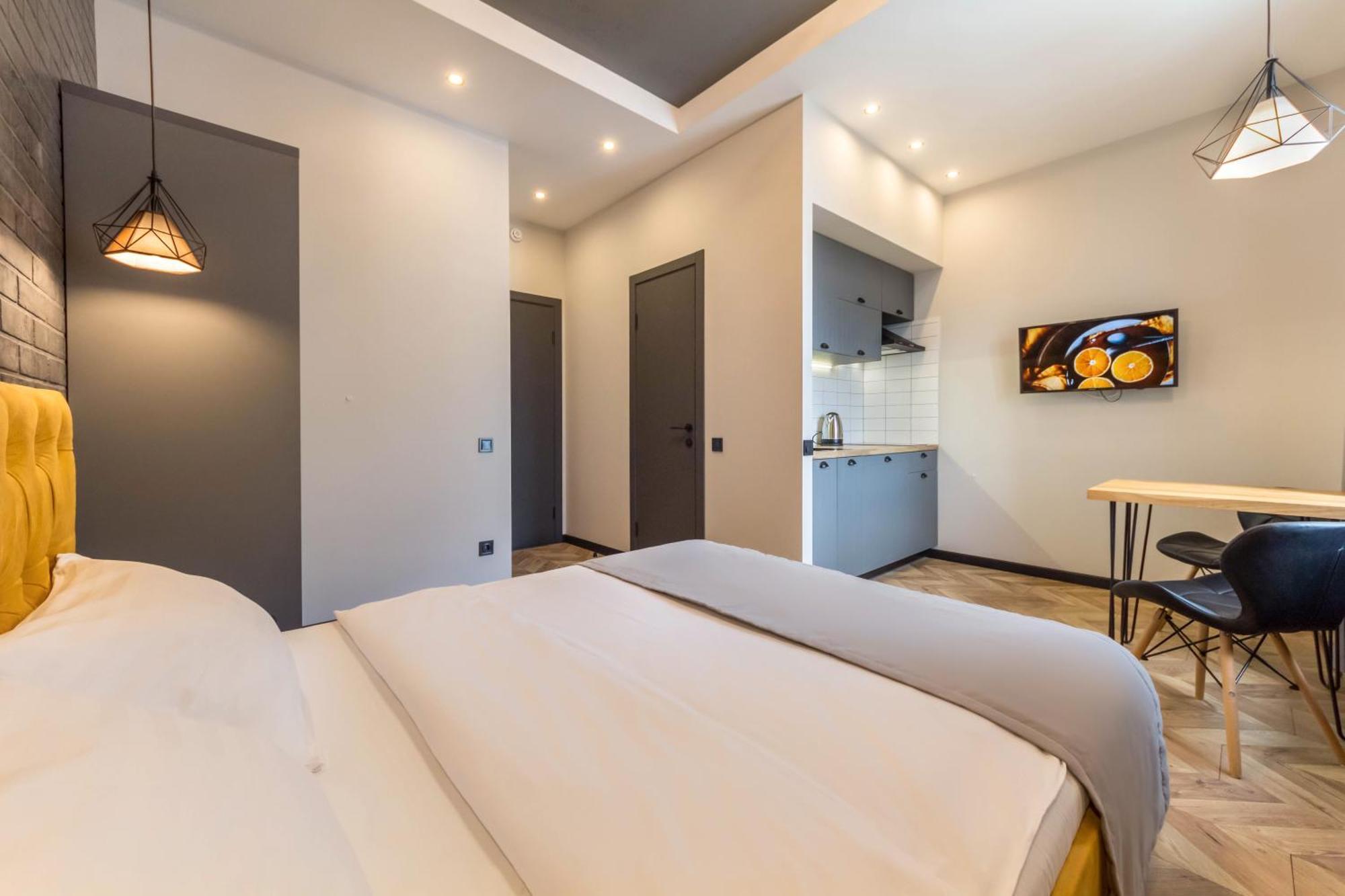 Idea Design Apart-Hotel Prorizna Kyjev Exteriér fotografie