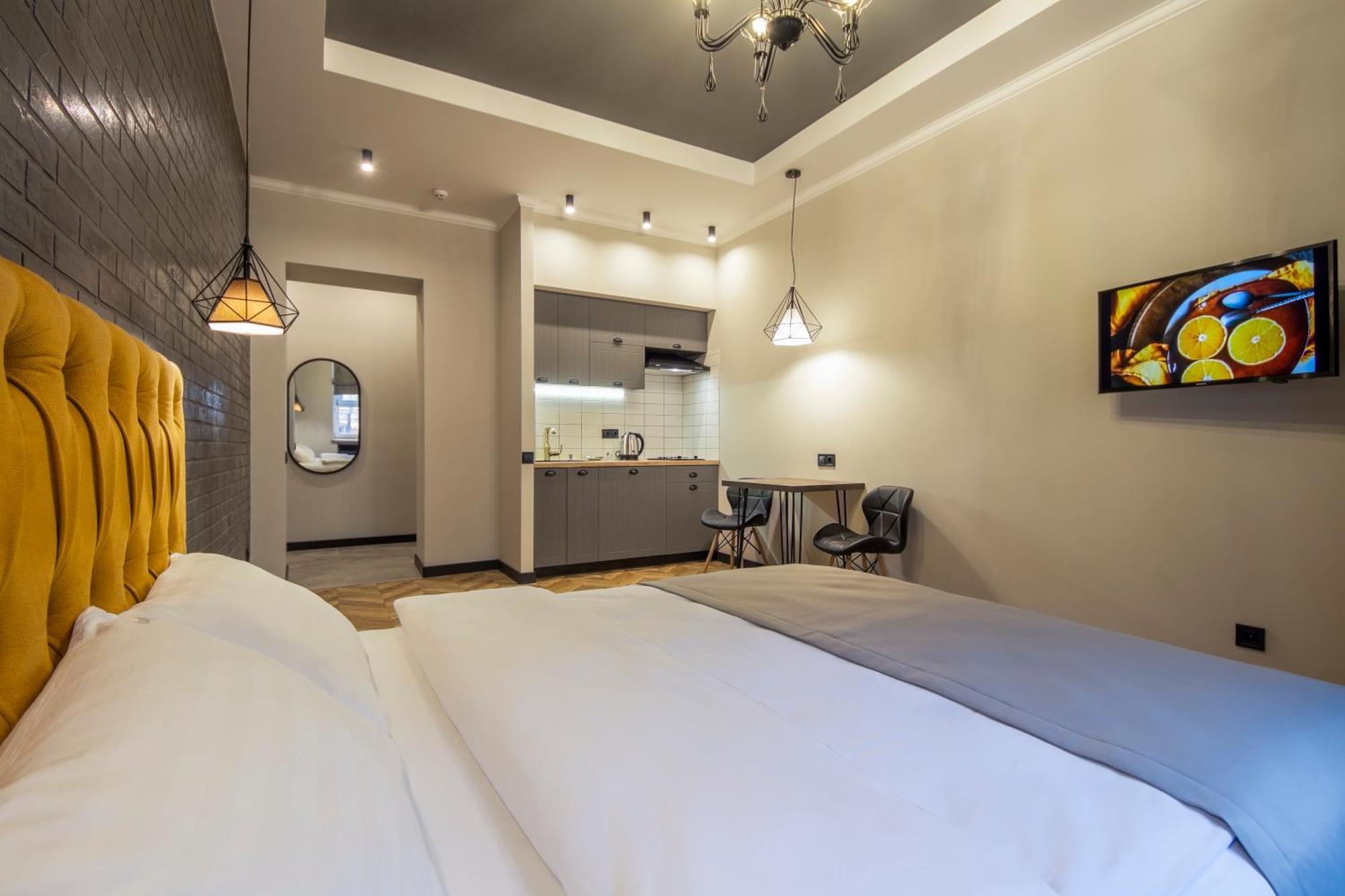 Idea Design Apart-Hotel Prorizna Kyjev Exteriér fotografie
