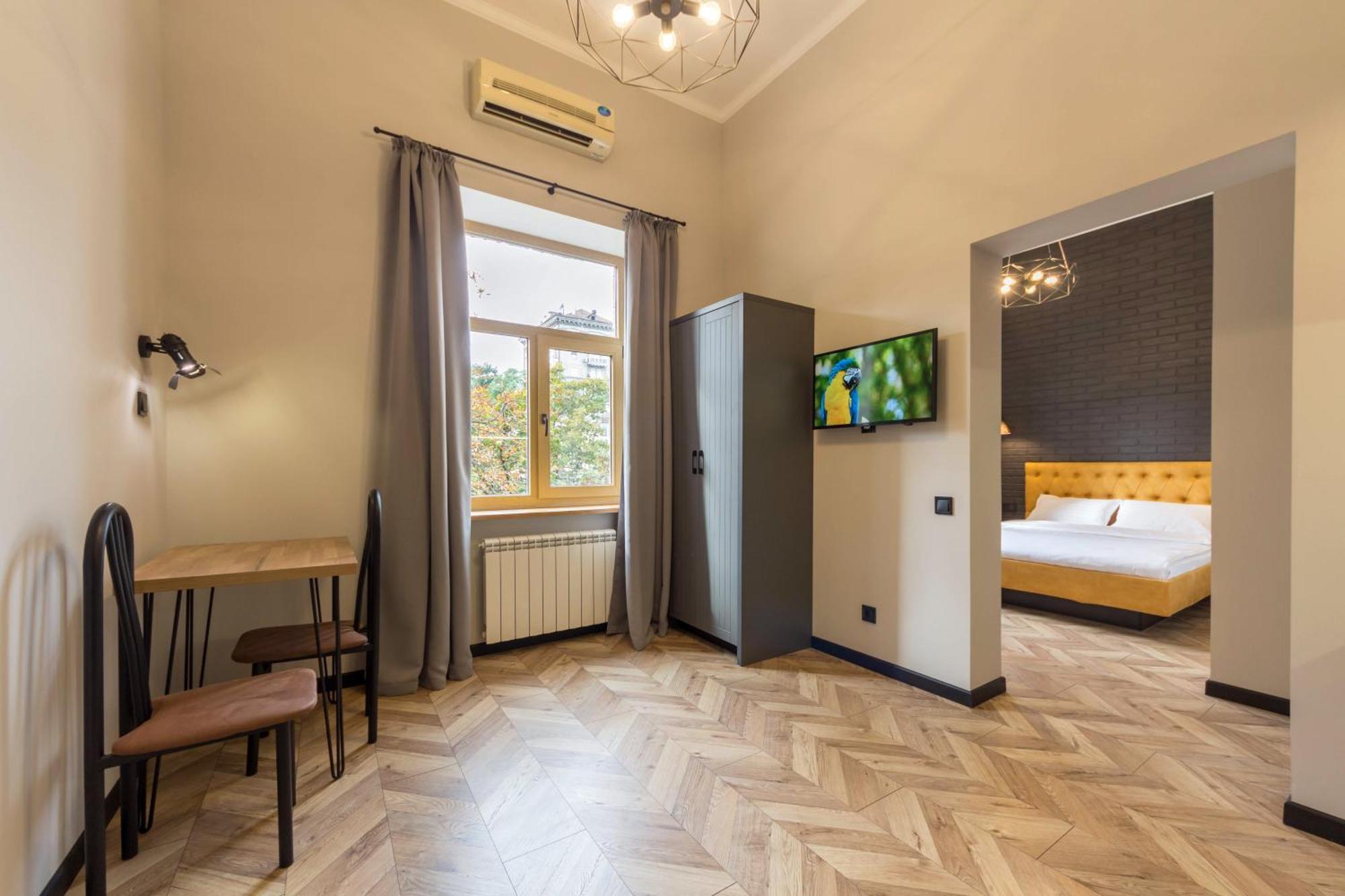 Idea Design Apart-Hotel Prorizna Kyjev Exteriér fotografie