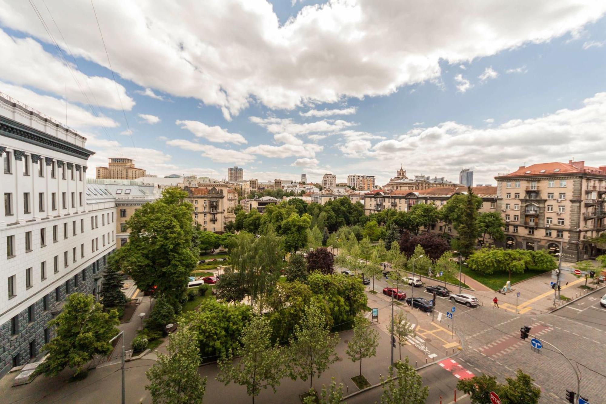 Idea Design Apart-Hotel Prorizna Kyjev Exteriér fotografie